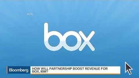 Box Partners With IBM to Build a Bigger, Better Cloud