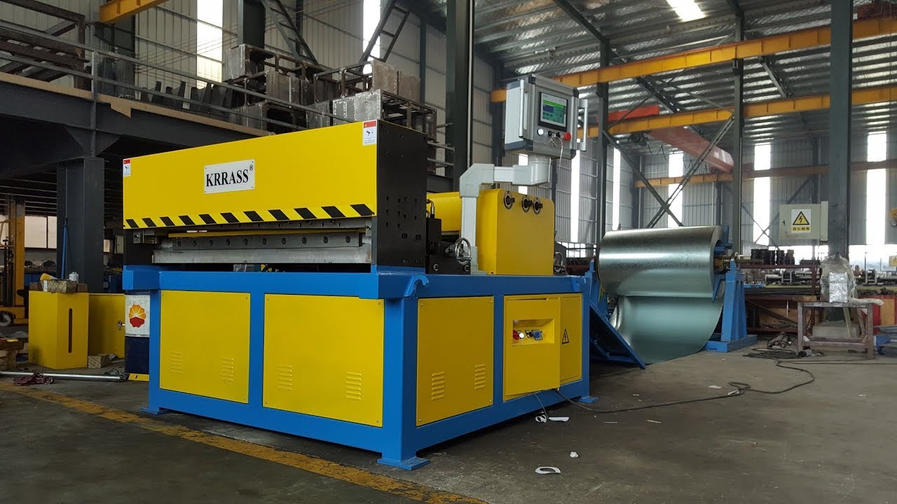 KRRASS brand Auto duct line Ⅲ | CNC HVAC air duct production line machine 1.3/1.5 meters