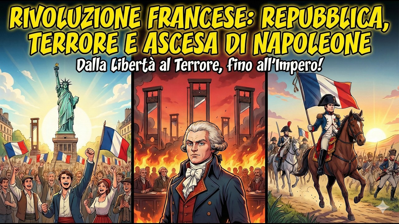 Rivoluzione Francese: Repubblica, Terrore e Ascesa di Napoleone