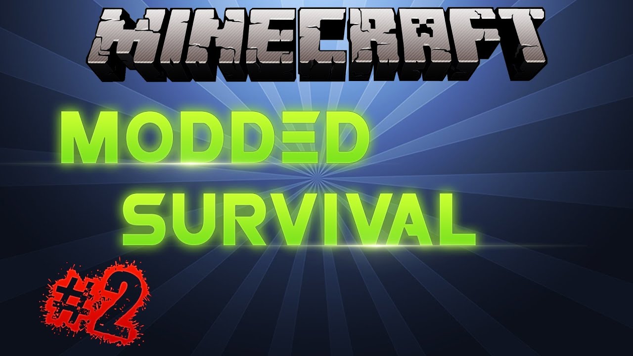 Minecraft Modded Survival Episode 2 - YouTube