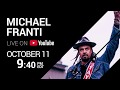 Title: Michael Franti LIVE Thurs, 10/11 @ 9:40 pm EDT - Set Your Reminder Here