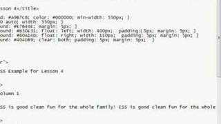 Lesson 4 ~ Lets Write Some CSS Already Part 5