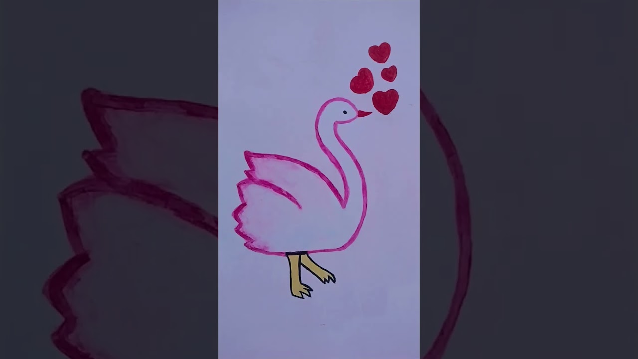 duck wall painting 🎨