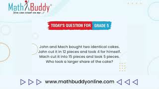 Math Practice Problem Grade 5 Question 150