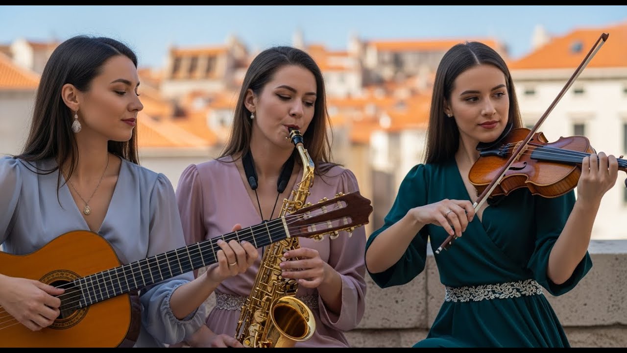 Flamenco Guitar, Saxophone & Accordion in Inspiring Fusion | Touches The Heart