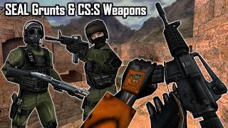 [Half-Life SEAL Grunts & CS:S Weapons] Addon Demonstration
