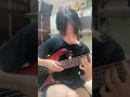 Hello Goodbye &amp; Hello (with rain) bass arrangement #shorts