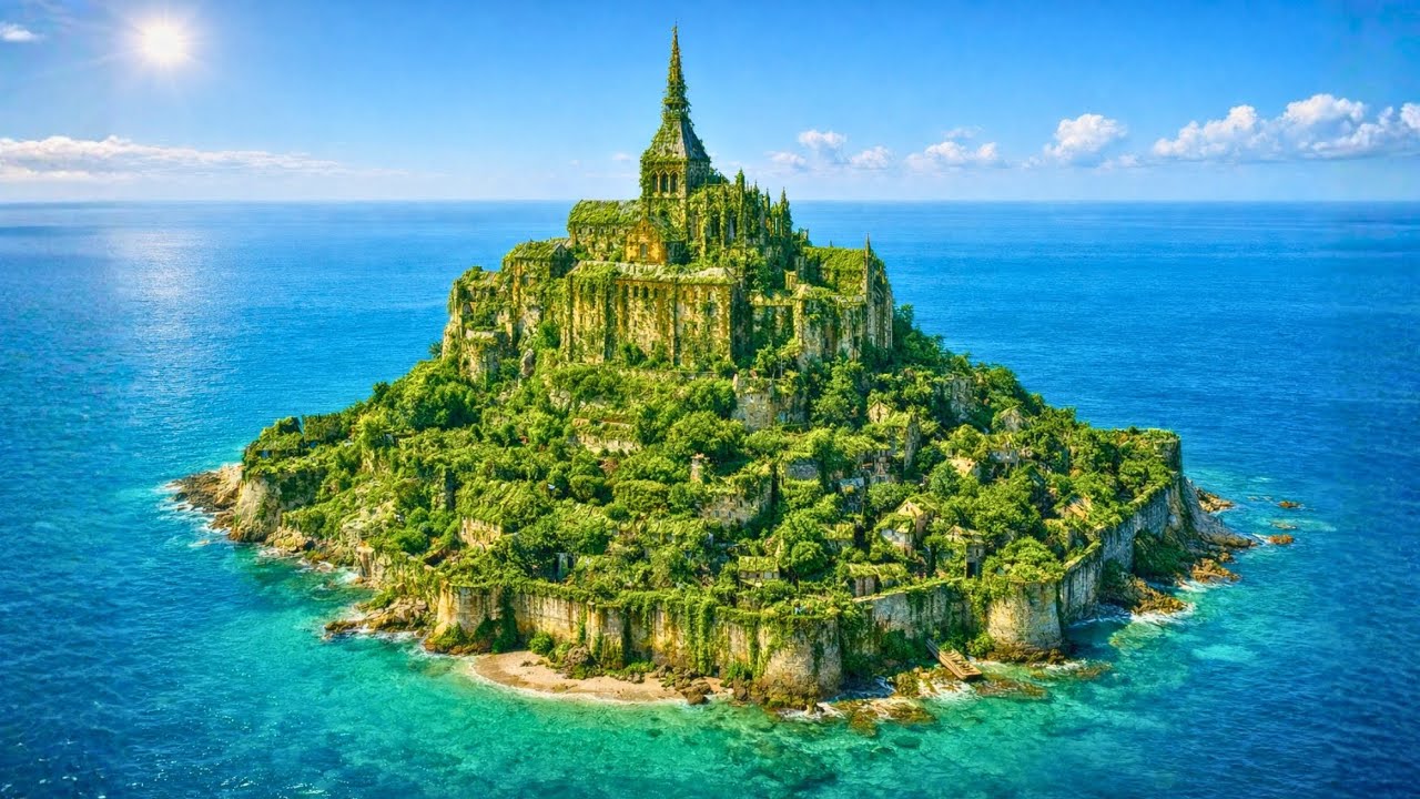 I Turned an Abandoned Stone Temple into a Luxury Ocean Resort (ASMR)