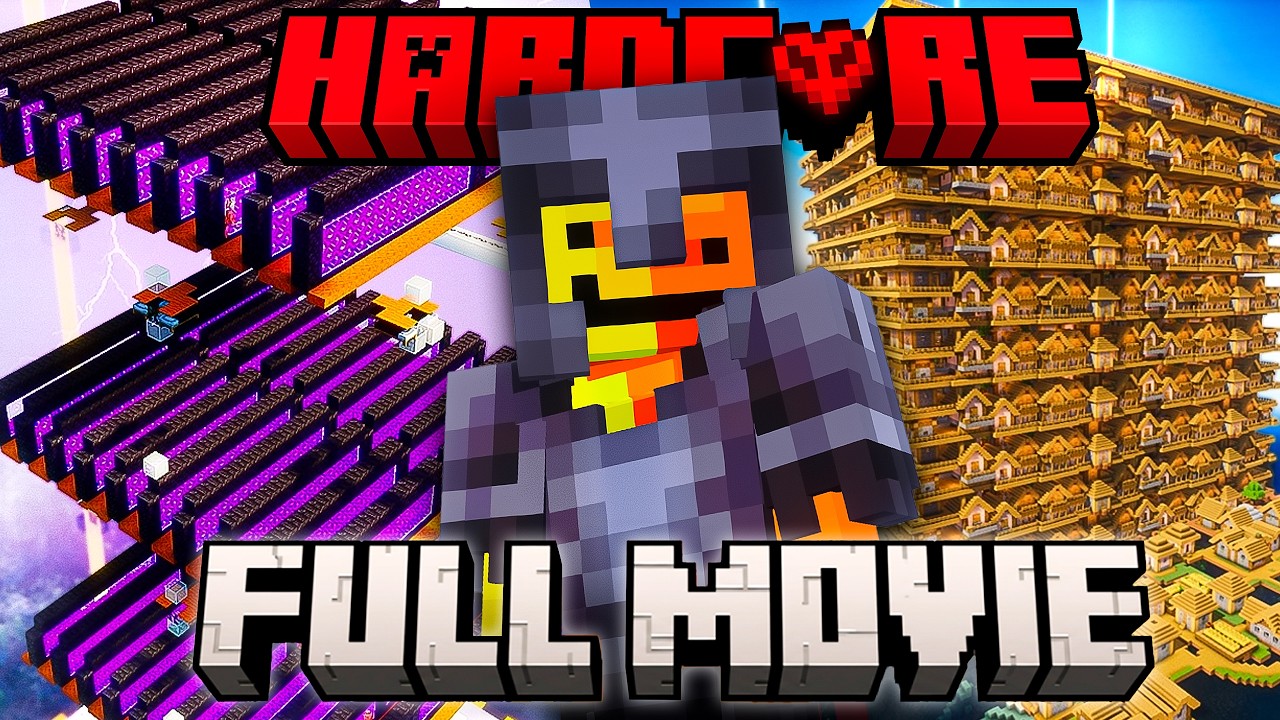 I SURVIVED 10,000 Days In Hardcore Minecraft - The WORLD RECORD