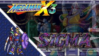 Mega Man X3: Doppler stage 4 + Sigma Battle — Modernized W/Gameplay