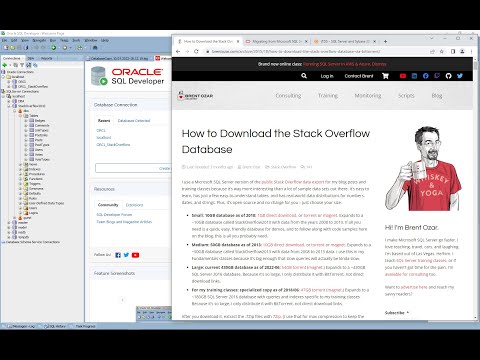 How To Restore A Database Stackoverflow