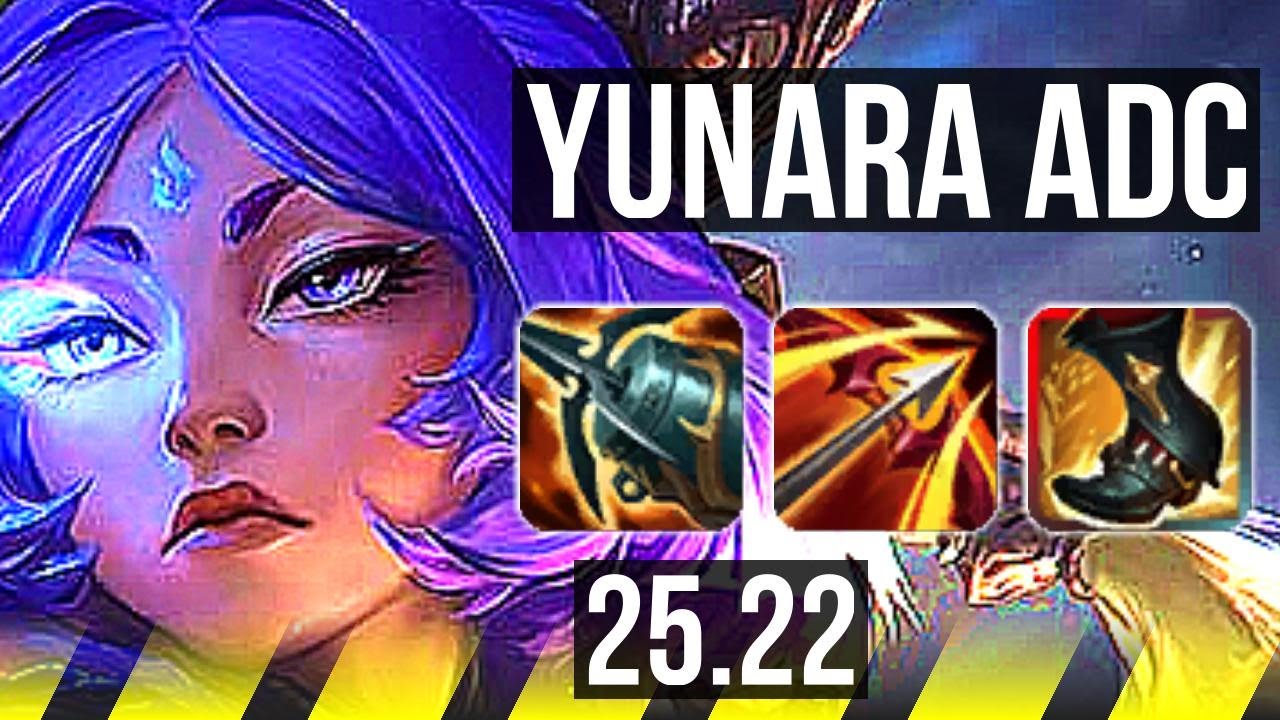 YUNARA & Lulu vs ASHE & Braum (ADC) | Comeback, 62k DMG | KR Grandmaster | 25.22
