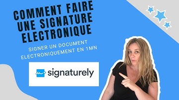 Comment signer un document Pdf avec une signature electronique