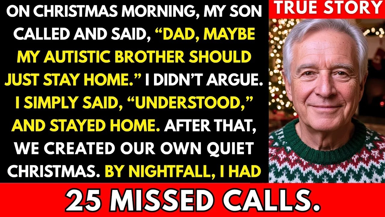 On Christmas Morning, My Son Called and Said, “Maybe My Autistic Brother Should Just Stay Home…”