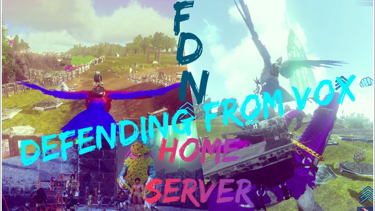 Ark Survival | Wiping VOX Fob | Defending Base | FDN