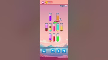 Fun Water Sorting Level 66 Walkthrough Solution Android/iOS