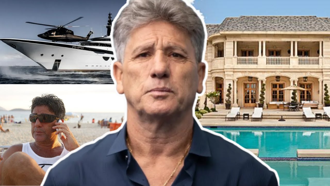 Essa é a vida ULTRA LUXUOSA do técnico RENATO GAÚCHO. Atual téc. do Fluminense