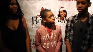 Minay Matthews Interviewing Tyrel & Tylen Williams at BrittiCares 2014