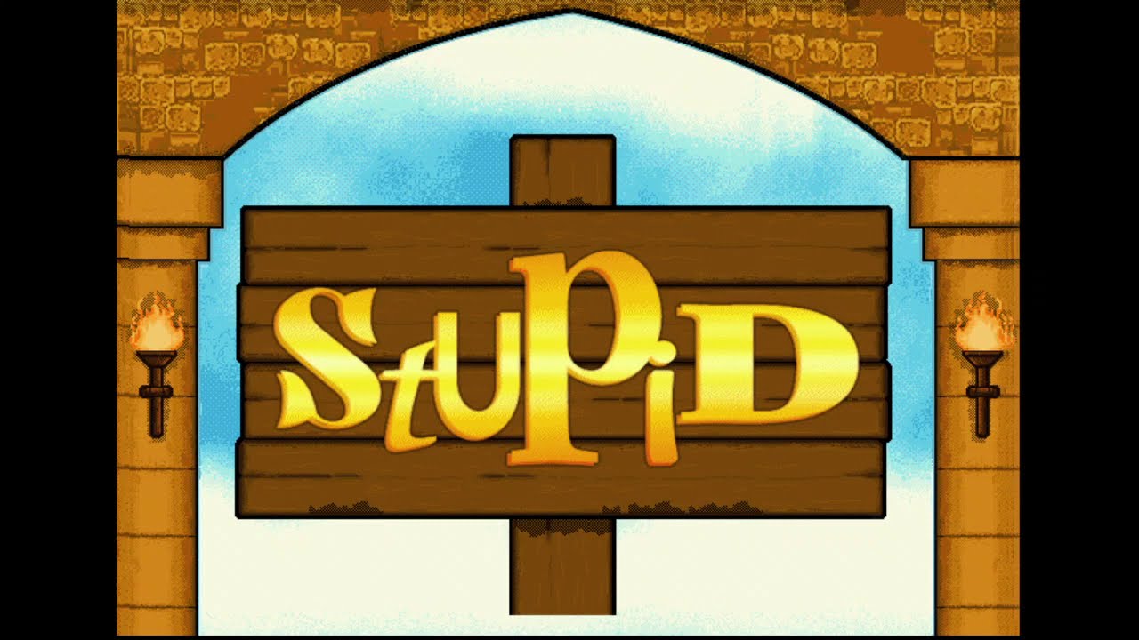Stupid! Splatform Game (CBBC, 2004)