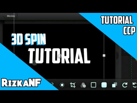 Cara 3D Spin Teks Di CCP || TUTORIAL