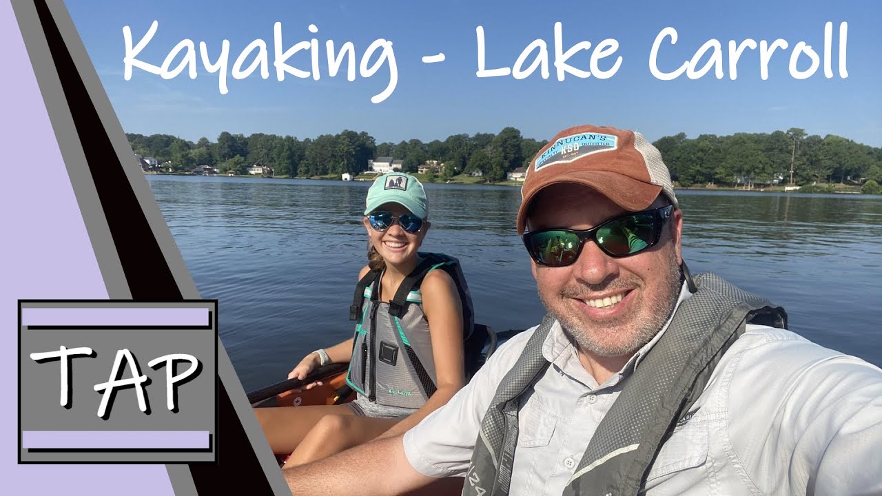 Kayaking Lake Carroll Carrollton, YouTube