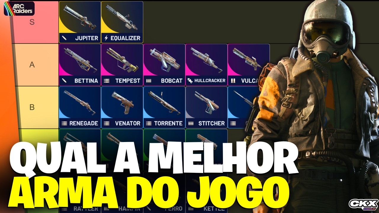 TIERLIST DAS ARMAS DO ARC RIDERS - YouTube