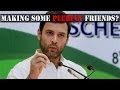 Rahul Gandhi meets street vendors