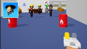 Portal Gun Master 3D - Gameplay Levels 1-13 Android, iOS