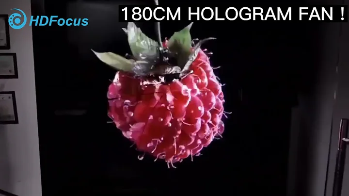 New arrived 180cm Big Size 3D Hologram Fan