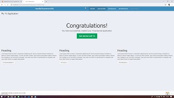 EP.20 ตั้งค่า name application adn set language on   yii2 framework
