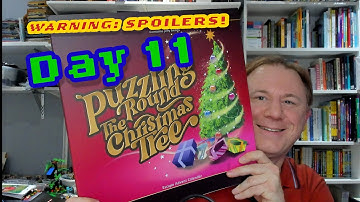 Puzzling Round the Christmas Tree Day 11 Advent Calendar