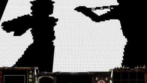 Bad Apple! Music Video, made by Warcraft III Map Editor.(HD)