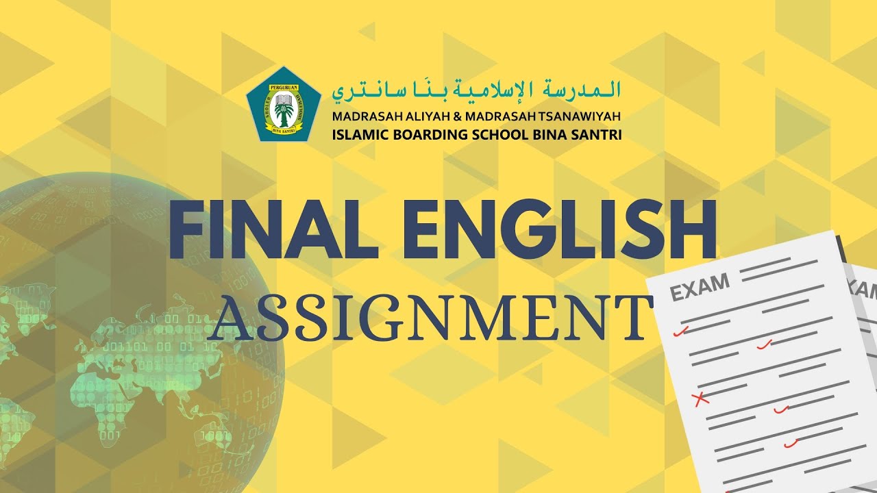 Final English Assignment 2025 | Madrasah Aliyah Bina Santri
