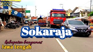 Suasana Kota Sokaraja - Jalan jalan keliling sokaraja Kabupaten Banyumas Jawa Tengah Indonesia