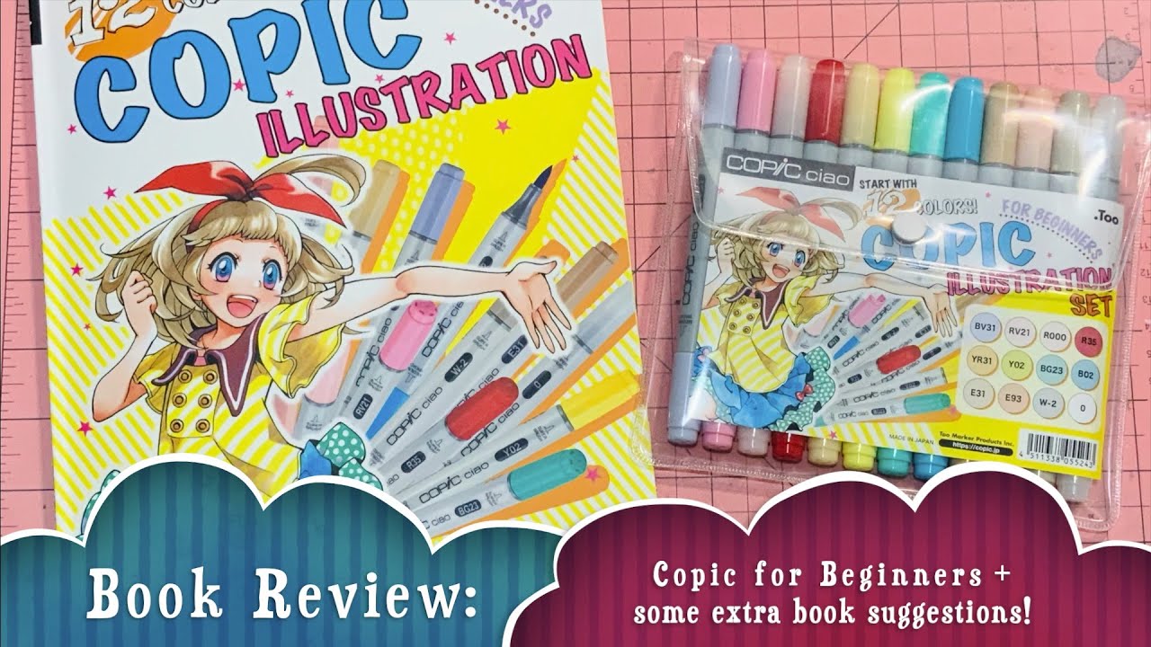 Copic for Beginners Book review (+ some more book suggestions!) YouTube