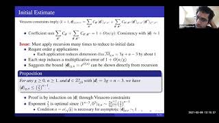 Amol Aggarwal, Large Genus Asymptotics for Intersection Numbers, and Applications, part 2