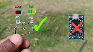 How to make battery level lindicator | 3.7 volt battery charger kaise banaye | at home |