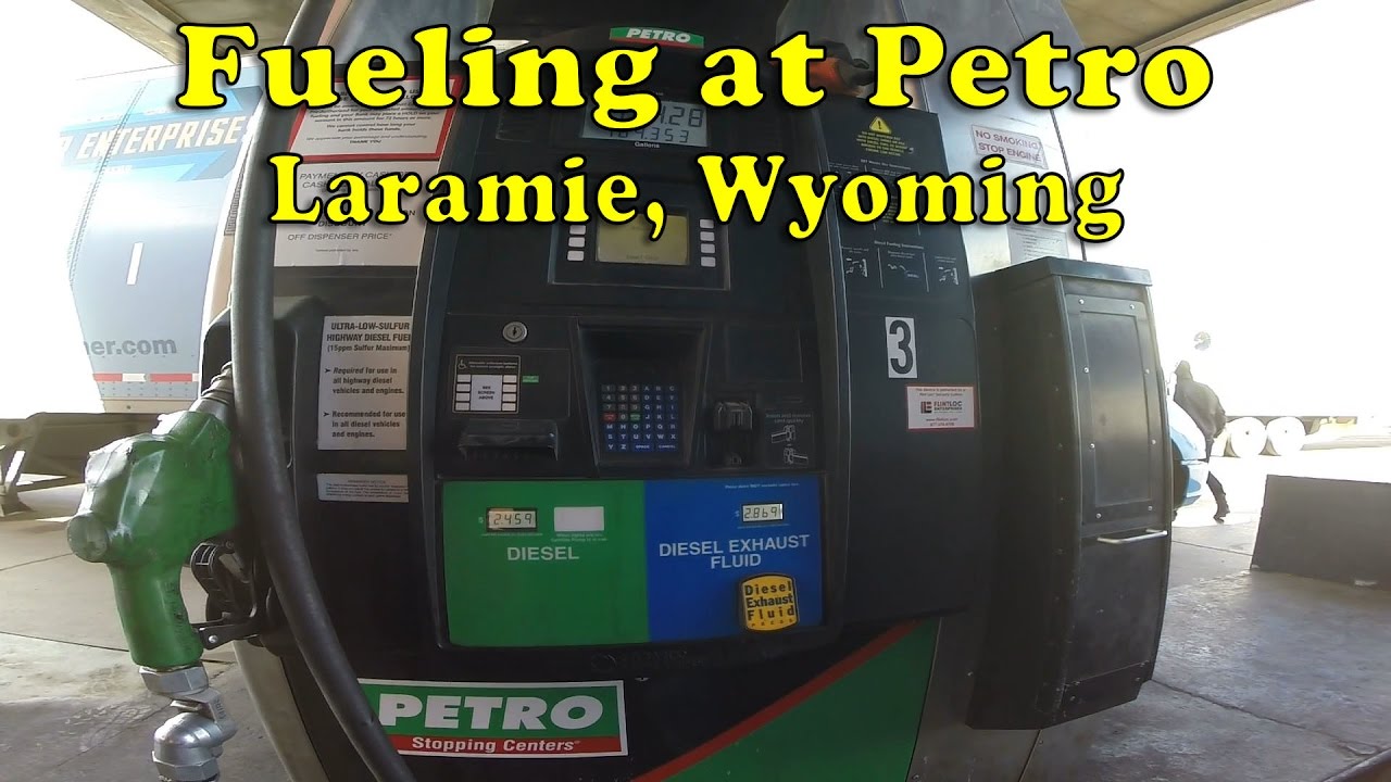 FUELING MY TRUCK AT PETRO IN LARAMIE, WYOMING YouTube