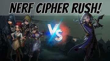 CIPHER RUSH IS OP - PHOTOGRAPHER RANK MATCH - IDENTITY V GAMEPLAY