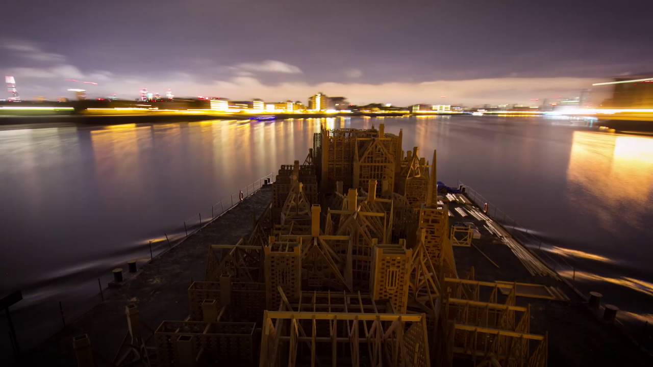 London 1666: Time-lapse from the Docks - YouTube