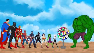 Evolution Of Hulk vs Evolution Of Spider-Man: Family Survival Game 2 Animation Battle