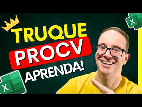 Truque para ser Mestre no PROCV no Excel [ Segredo ]