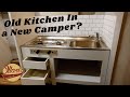 Restoring a 35-year-old Camper Kitchen // Building a Truck Camper Ep.11