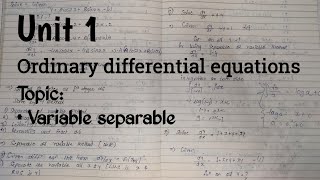Variable separable part2 | Mathematics 2| Rgpv| complete course| easy to understand 