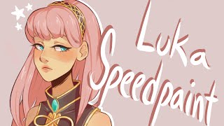 Megurine Luka [Speedpaint] - Paint tool SAI
