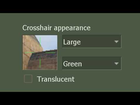 Why would you use a large crosshair in CS 1.6?