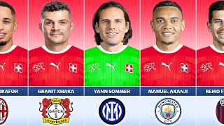 SWITZERLAND SQUAD EURO 2024 | UEFA EURO 2024