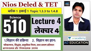 Nios Dled Course 510 Lecture 4 Block 1 Unit 1 कोर्स 510 इकाई 1