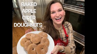 Easy To Make Baked Apple Cider Doughnuts. Yum! NYTimes Cooking Recipe. So Simple And Delicious.