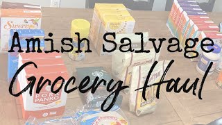 Amish Salvage Store Grocery Haul | Low Carb Stock Up